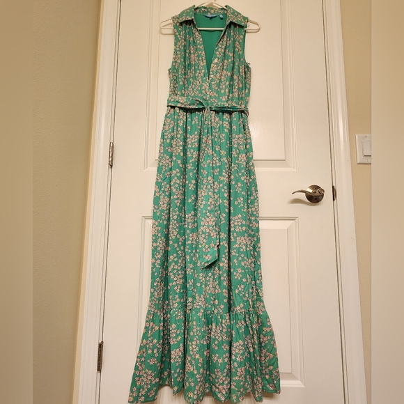 NWT Draper James RSVP Floral Print Maxi Dress - Picture 2 of 7